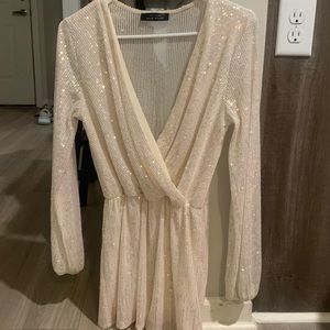 Sparkly sequin romper size small